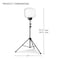 E-Z Up 150W Balloon Light KIT, Incl 6.5' Tripod SZBLK150W - alternate 2